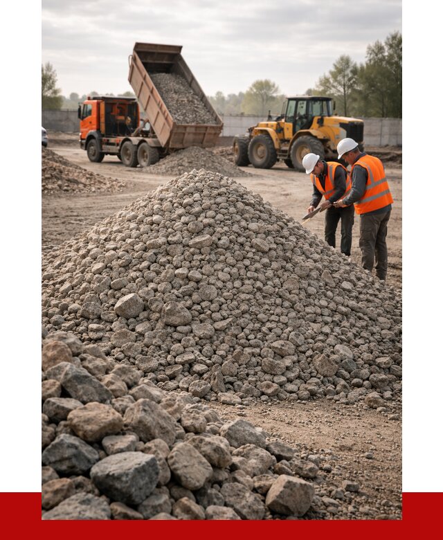 Гранитный щебень фракция 40-70 в Дубне от 2552 руб ПРОНЕРУДДбн