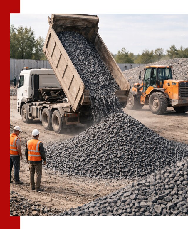 Доставка и продажа щебня габбро-диабаза в Дубне