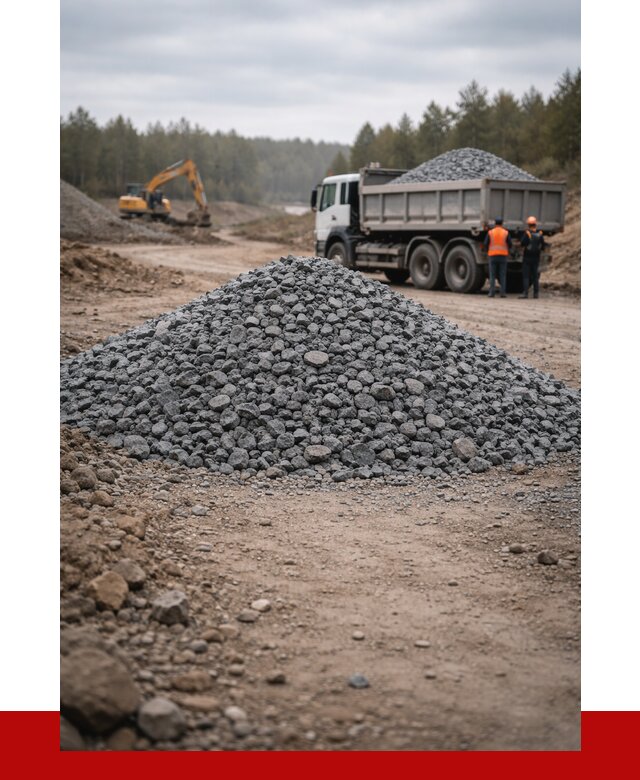 Щебень габбро диабаз фракция 40-70 в Дубне от 2246 р-ПРОНЕРУДДбн