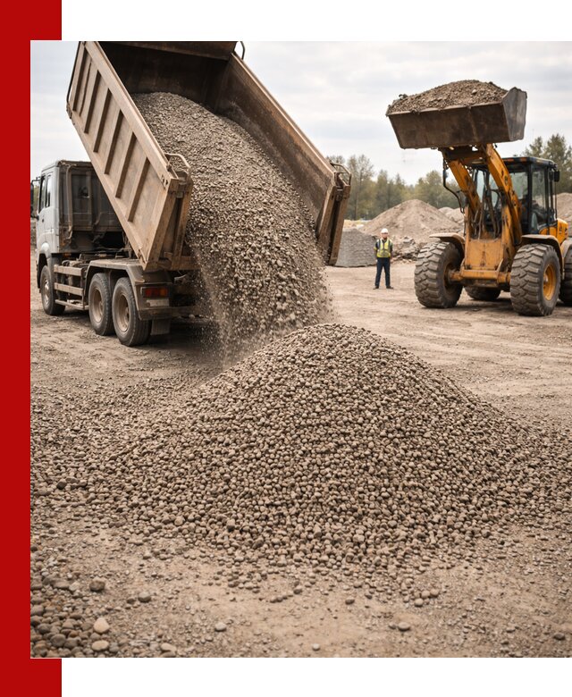 Гравийный щебень фракция 3–10 с доставкой в Дубне