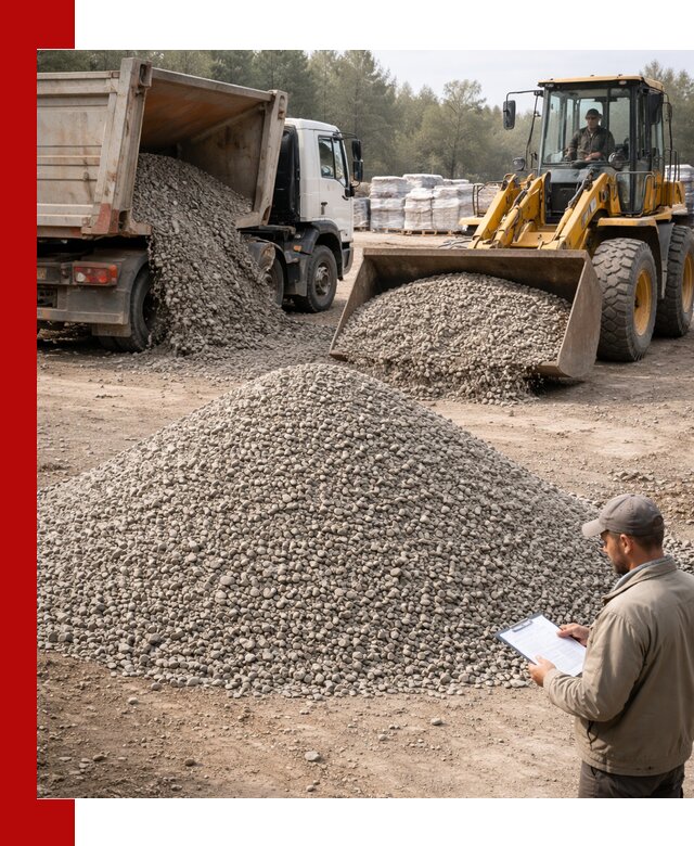 Гравийный щебень фракция 5–10 с доставкой в Дубне