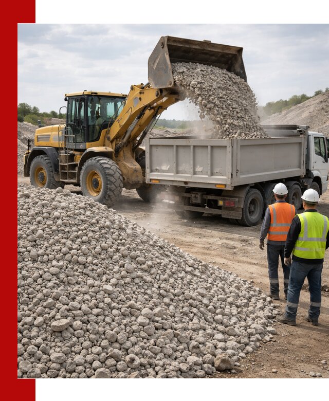 Доломитовый щебень фракция 40–71 доставка и продажа в Дубне