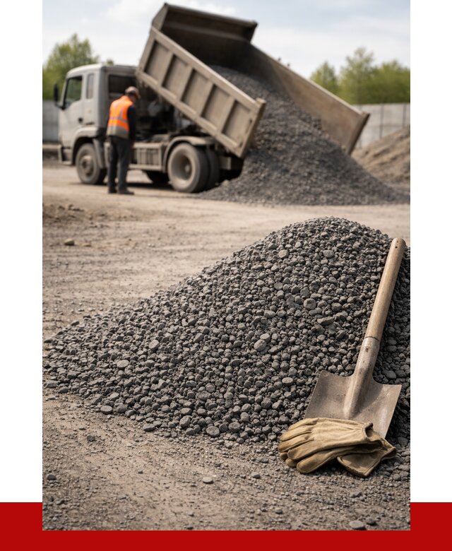 Шлаковый щебень фракция 5-20 в Дубне от 1838 р. ПРОНЕРУДДбн