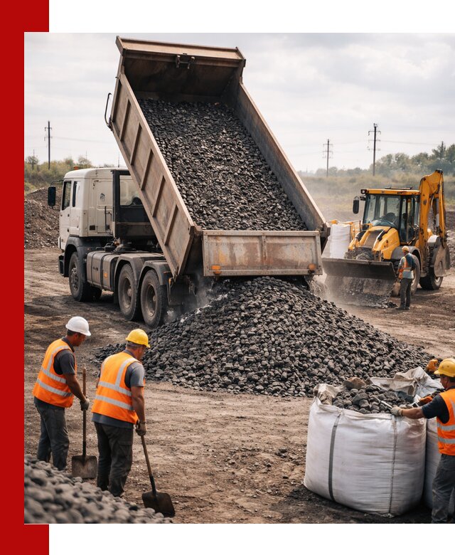 Шлаковый щебень фракция 40-70 с доставкой в Дубне