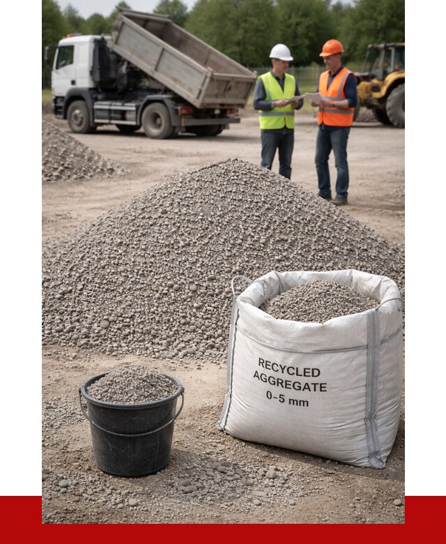 Вторичный щебень фракция 0-5 в Дубне от 1633 р. ПРОНЕРУДДбн