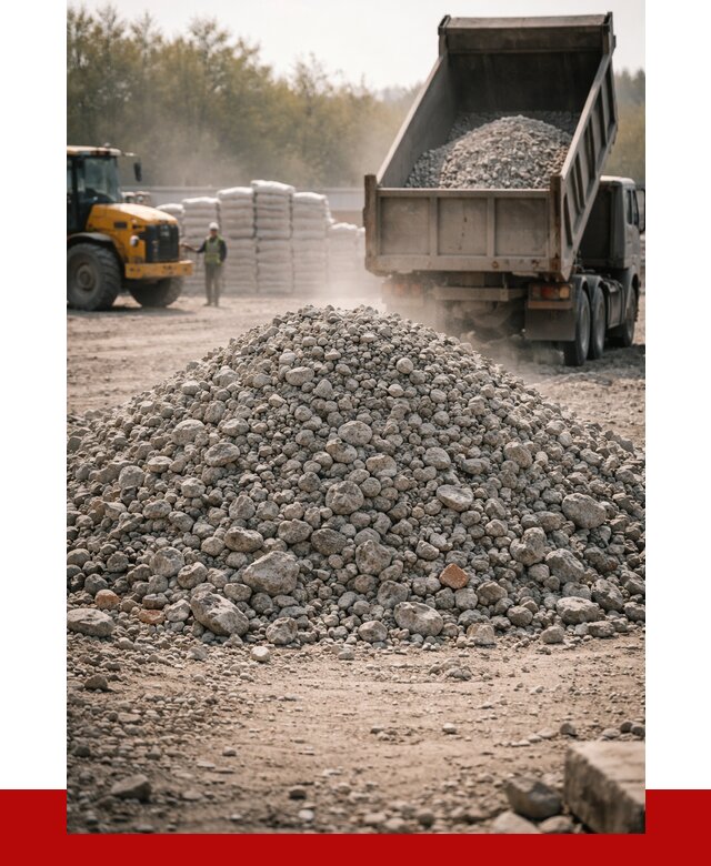 Вторичный щебень фракция 70-150 в Дубне от 1429 р. | ПРОНЕРУДДбн