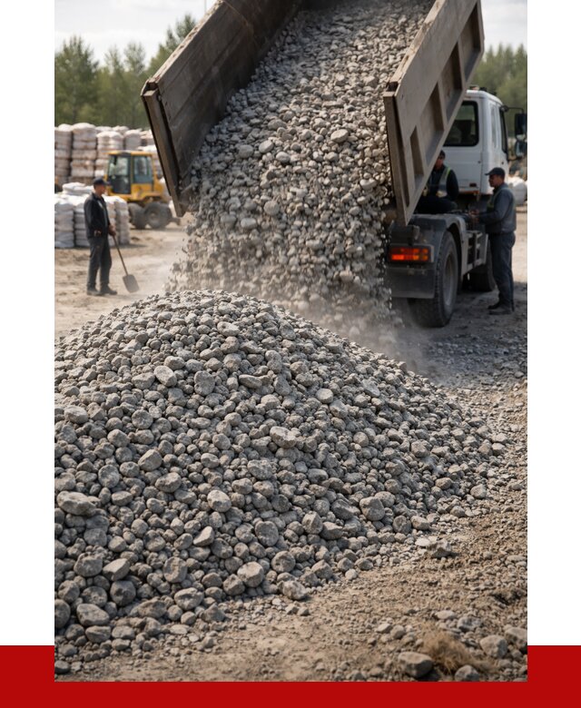 Бетонный щебень фракция 40-70 в Дубне от 1838 р. ПРОНЕРУДДбн