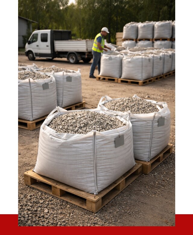 Щебень в мешках с доставкой в Дубне от 4288 р. | ПРОНЕРУДДбн