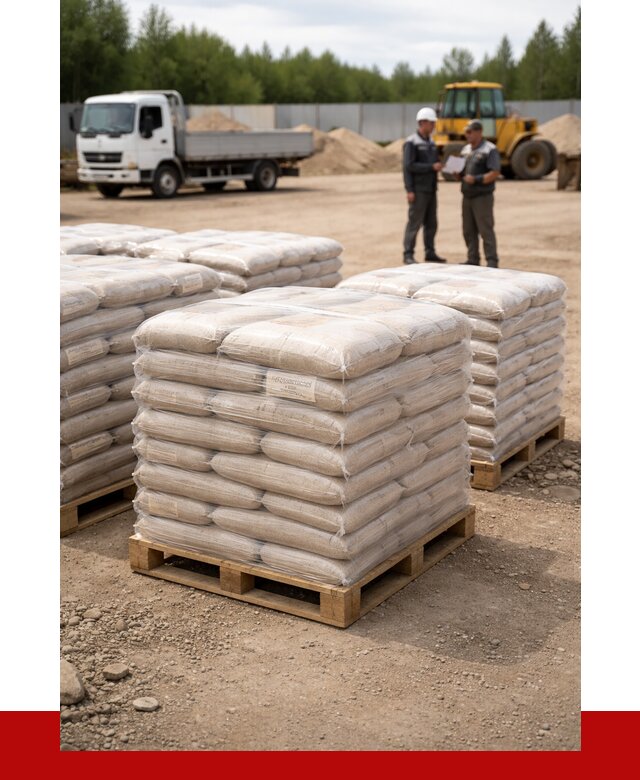 Карьерный песок в мешках в Дубне от 1225 р. - ПРОНЕРУДДбн