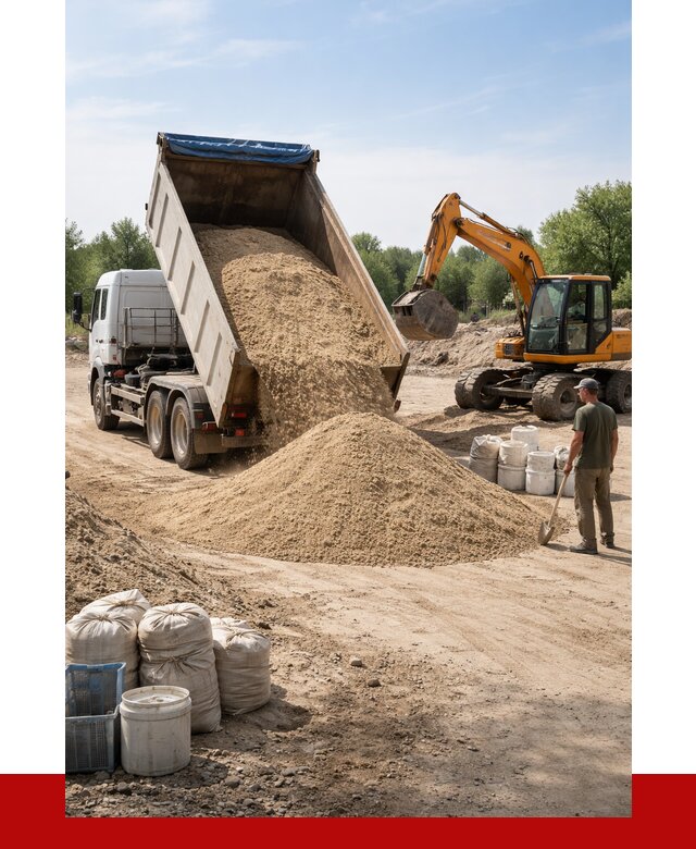 Купить речной песок в Дубне от 1225 р. за куб | ПРОНЕРУДДбн