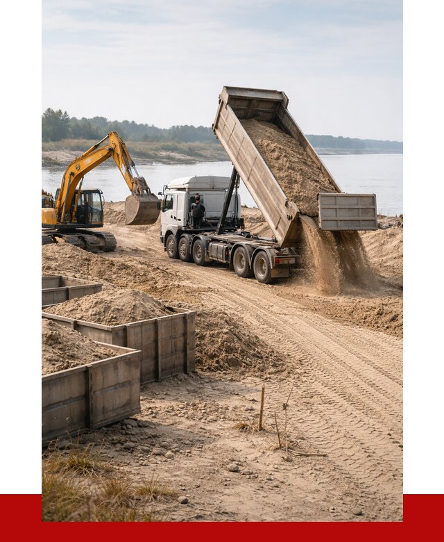 Купить намывной песок в Дубне от 1531 р., ПРОНЕРУДДбн