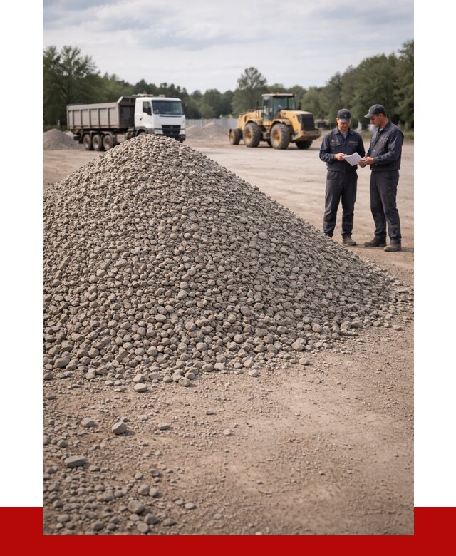 Купить гравий фракция 40-70 в Дубне от 1225 р. | ПРОНЕРУДДбн