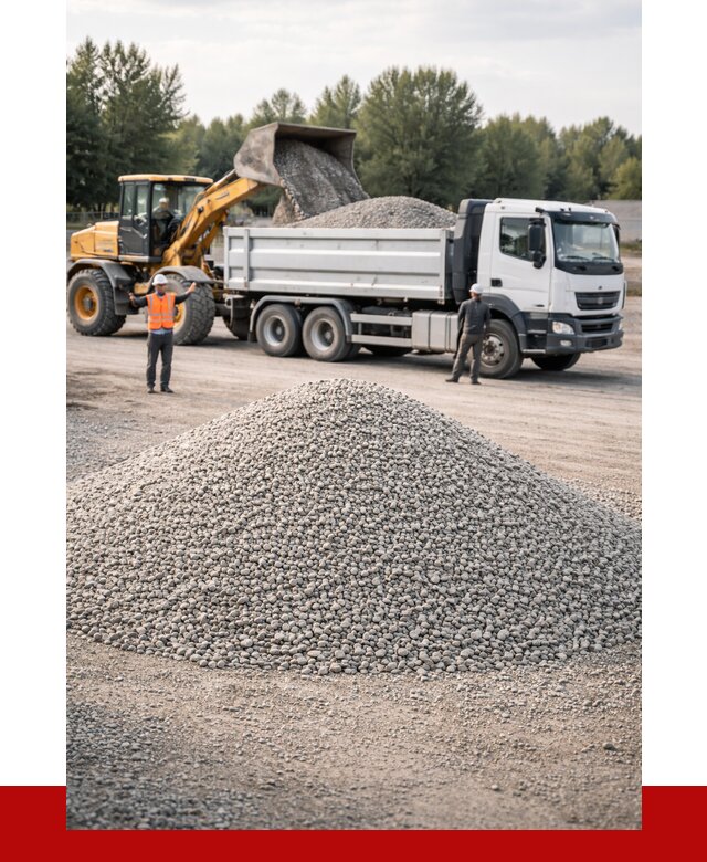 Купить мытый гравий в Дубне от 3573 р, доставка ПРОНЕРУДДбн