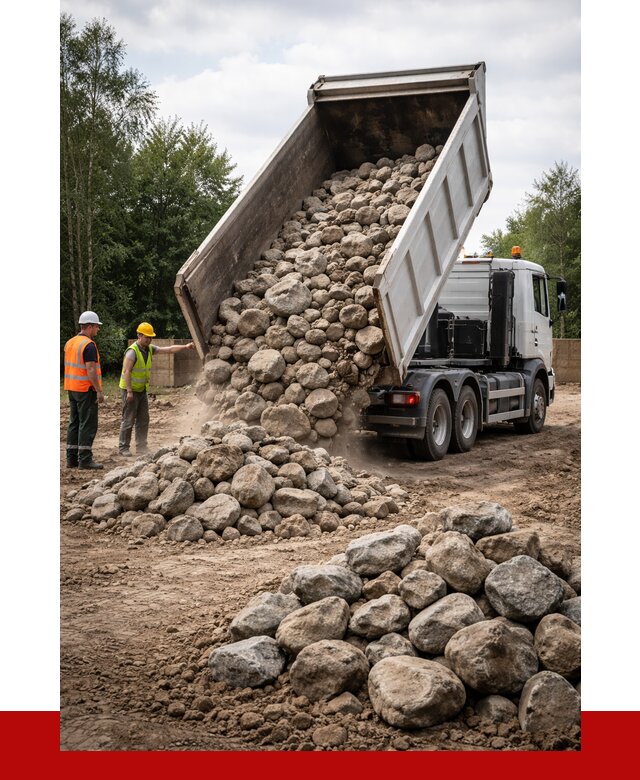 Купить булыжник в Дубне с доставкой от 4594 р. за куб | ПРОНЕРУДДбн