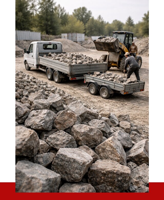 Купить бутовый камень гранитный в Дубне от 2859 р. | ПРОНЕРУДДбн