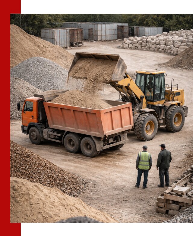 Доставка сыпучих смесей и смесей для стройки в Дубне