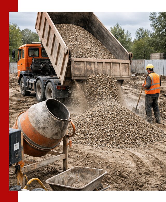 Опгс для бетона с доставкой самосвалом в Дубне от производителя