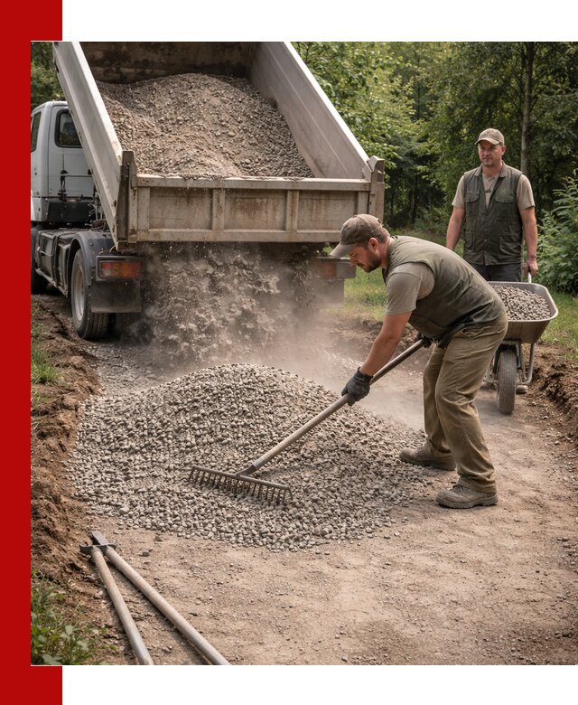 Каменная крошка для дорожек с доставкой в Дубне