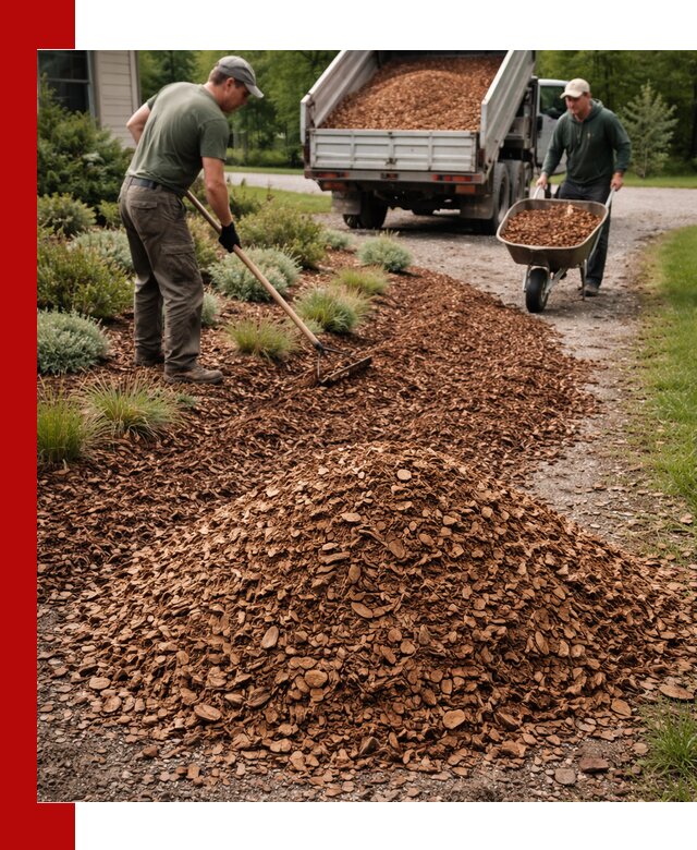 Крошка для мульчирования с доставкой в Дубне