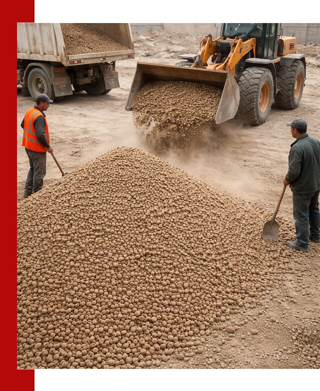 Керамзит фракция 10-20 с доставкой в Дубне