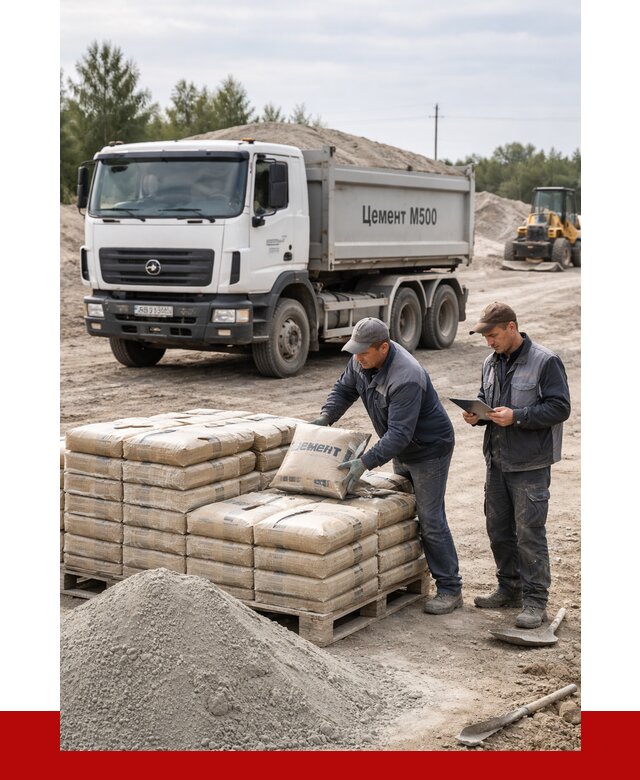 Купить цемент м500 с доставкой в Дубне от 5309 р. | ПРОНЕРУДДбн