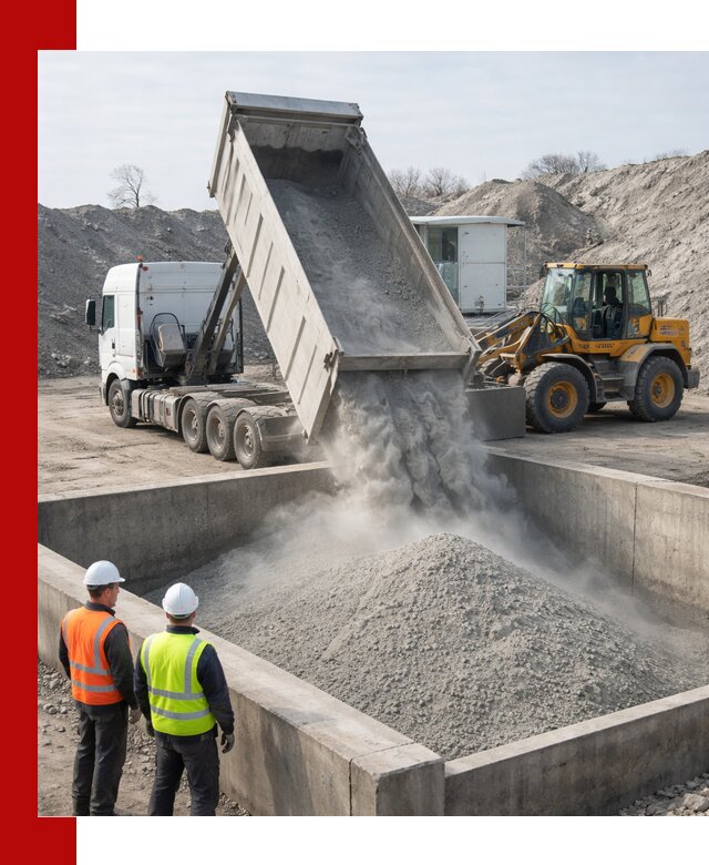 Доставка цемента навалом в Дубне крупными партиями