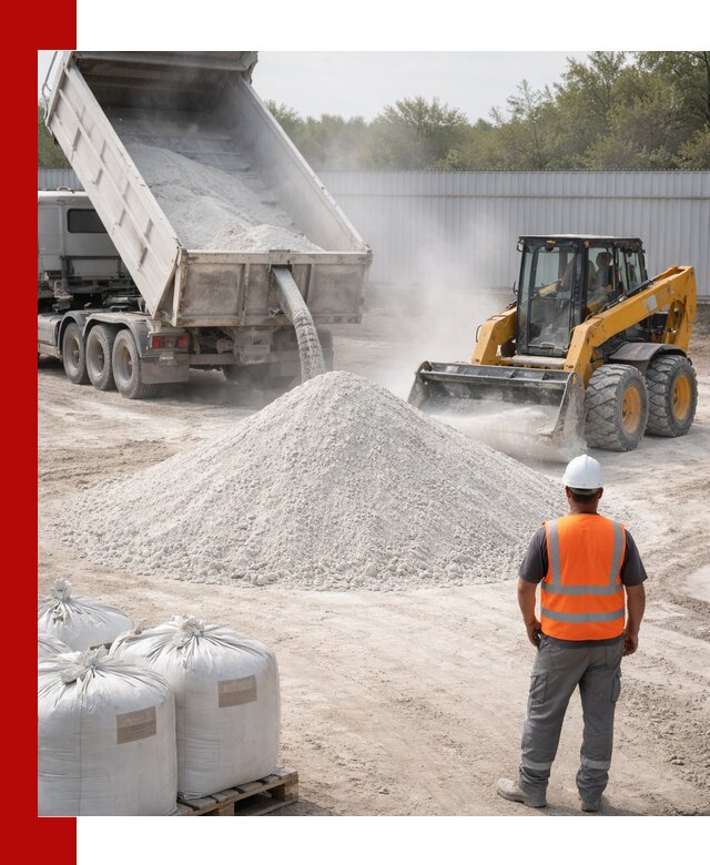 Доставка и продажа известняковой муки в Дубне