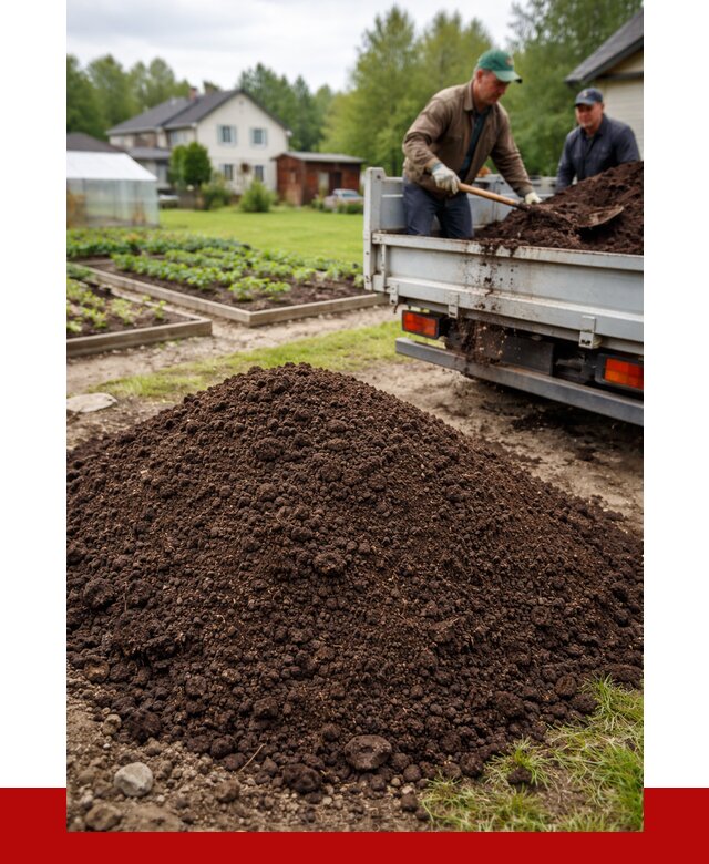 Плодородный грунт в Дубне с доставкой от 4288 р. | ПРОНЕРУДДбн