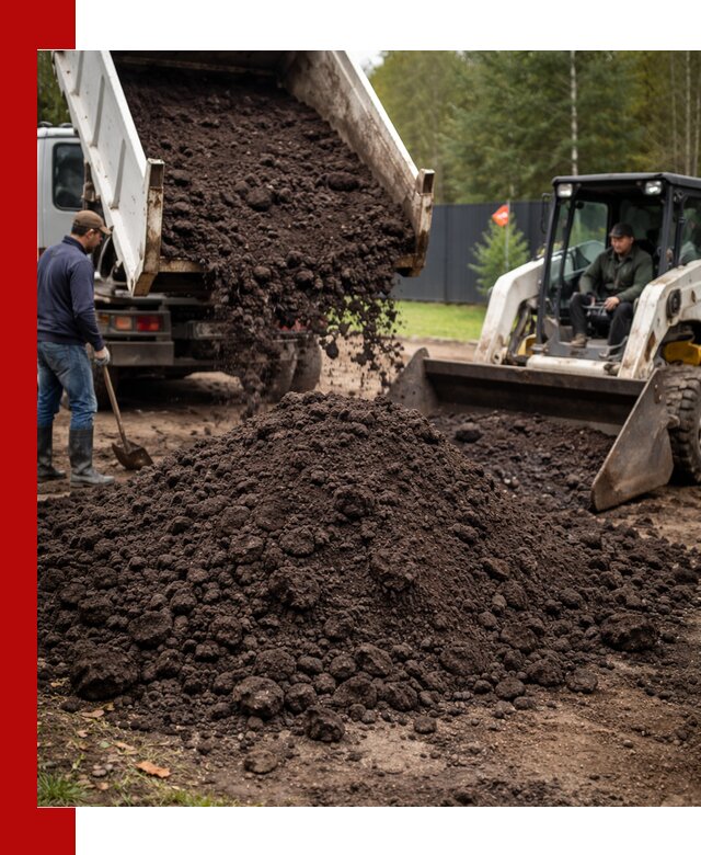 Плодородный грунт с доставкой в Дубне для садов и огородов