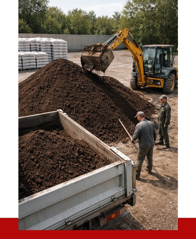 Растительный грунт с доставкой в Дубне от 3267 р. | ПРОНЕРУДДбн