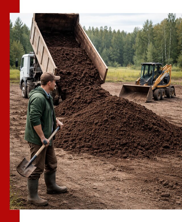 Купить верховой торф с доставкой в Дубне для садоводства и растений