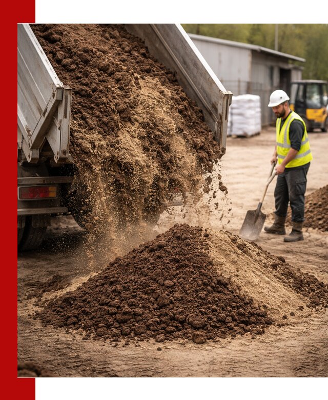 Доставка торфо-песчаной смеси в Дубне для строительства и озеленения