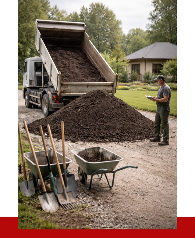 Купить чернозем с доставкой в Дубне от 1838 р. | ПРОНЕРУДДбн