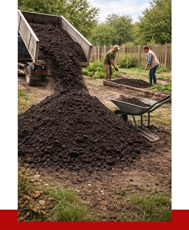 Купить чернозем для огорода в Дубне от 2552 р. | ПРОНЕРУДДбн