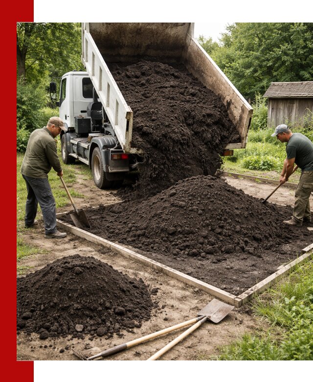 Купить чистый чернозем для огорода с доставкой в Дубне