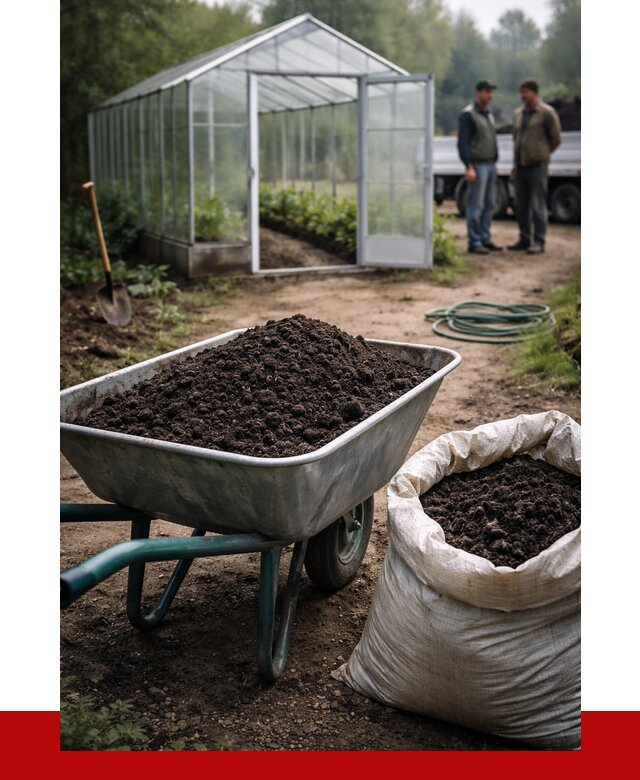 Чернозем для теплицы в Дубне с доставкой от 1531 р. | ПРОНЕРУДДбн