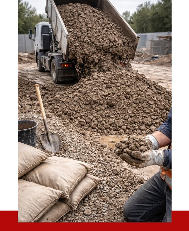 Купить глина для засыпки в Дубне от 1225 р. за куб | ПРОНЕРУДДбн