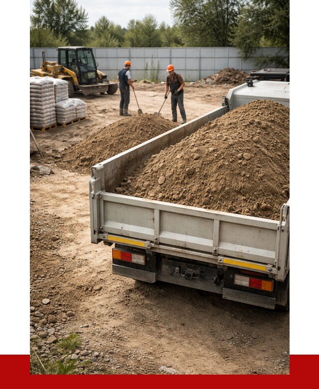 Супесь с доставкой в Дубне от 2501 р. за куб | ПРОНЕРУДДбн