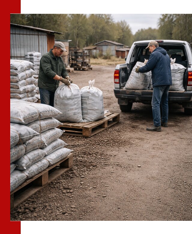 Купить конский навоз в мешках с доставкой в Дубне