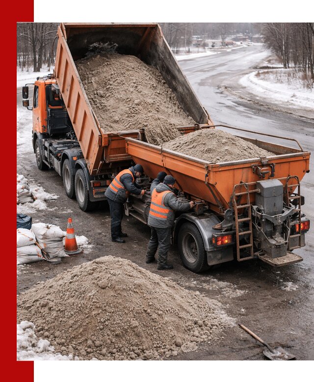 Поставка и вывоз пескосоля в Дубне оптом и в розницу