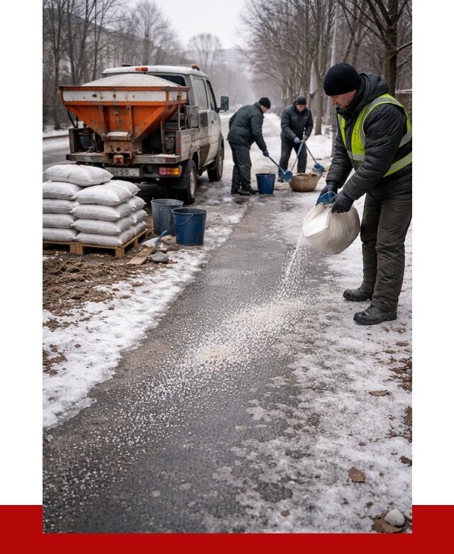 Реагент против гололеда в Дубне с доставкой от 4594 р. | ПРОНЕРУДДбн