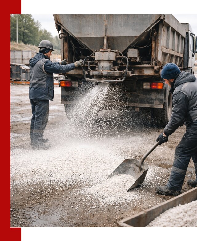 Доставка и продажа хлористого кальция в Дубне