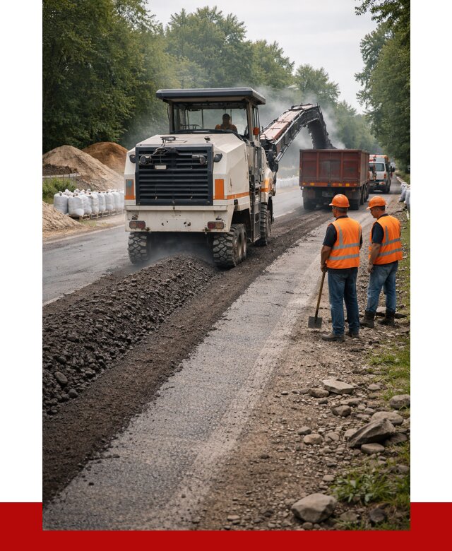 Фрезерованный асфальт в Дубне от 2246 р./куб. | ПРОНЕРУДДбн