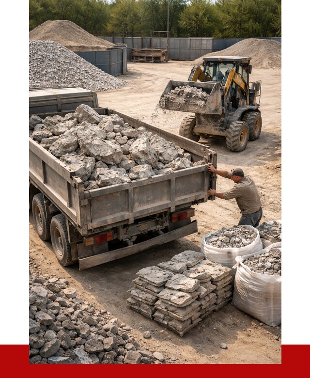 Купить бой бетона с доставкой в Дубне от 4900 р. | ПРОНЕРУДДбн