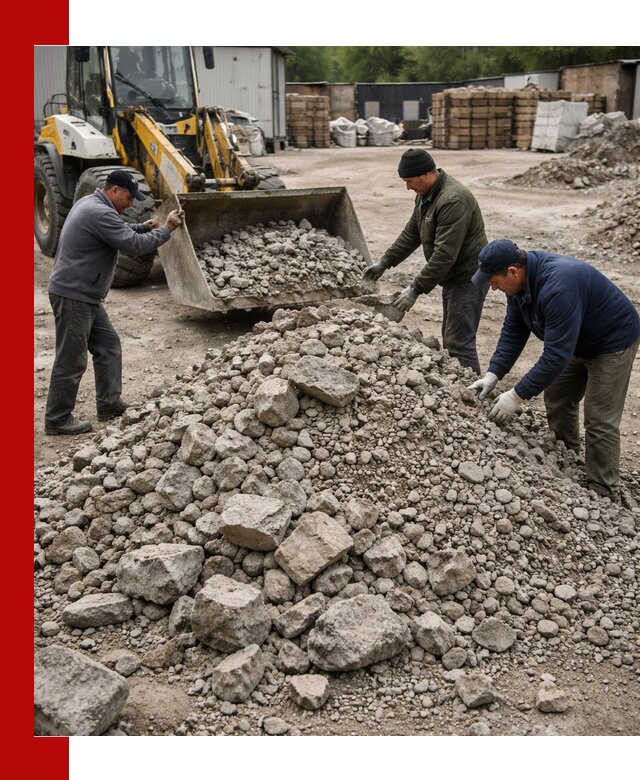 Демонтаж и вывоз бой бетона в Дубне