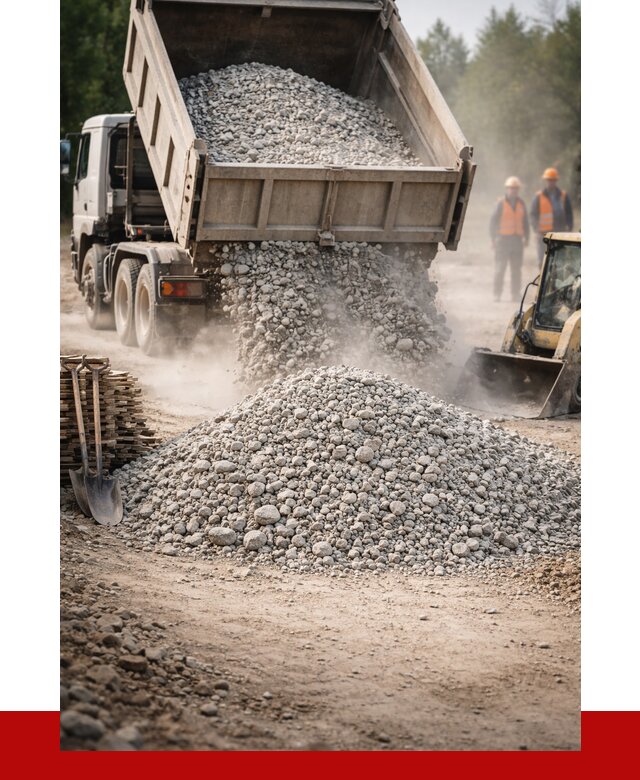 Купить дробленый бетон в Дубне от 1736 р./куб | ПРОНЕРУДДбн