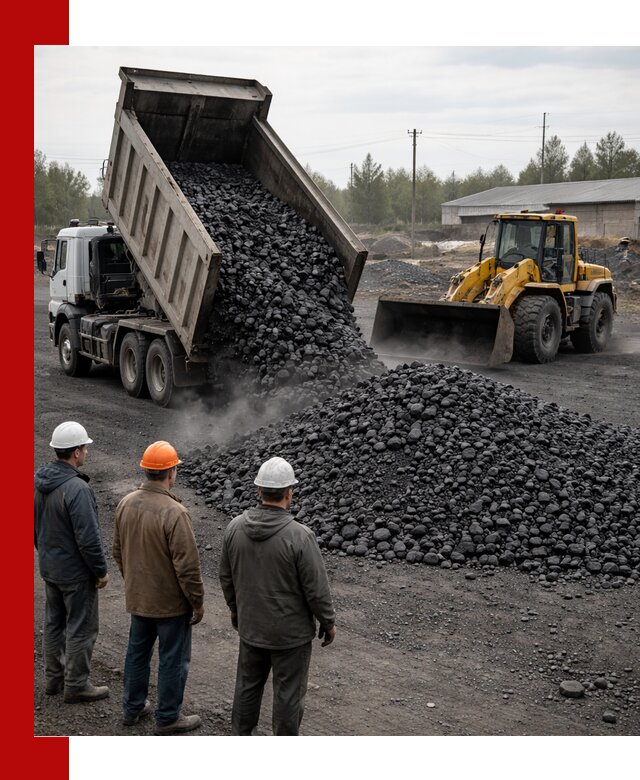 Доставка угля антрацита в Дубне с самосвалами и погрузкой