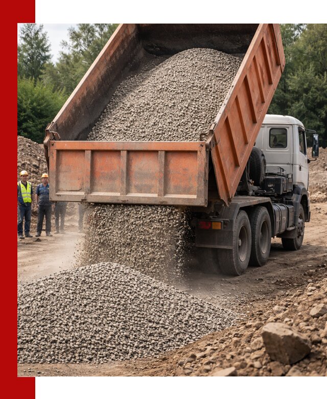 Доставка сыпучих материалов самосвалом в Дубне быстро и надежно