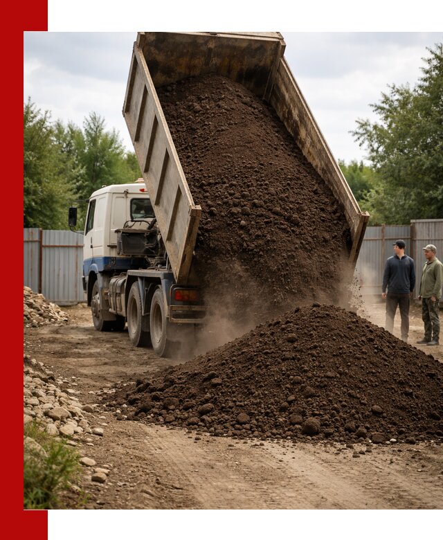 Доставка самосвалом 10 кубов в Дубне быстро и надёжно