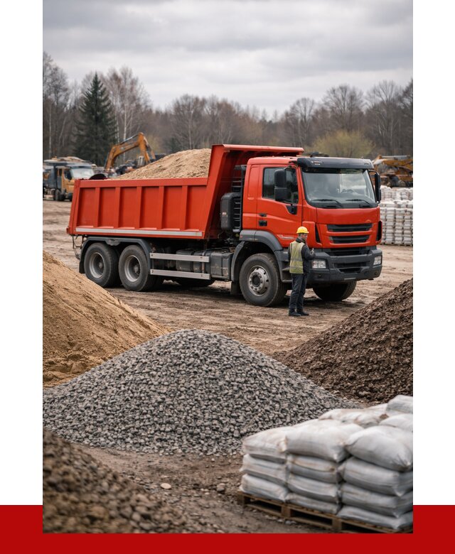 Доставка самосвалом 25 кубов в Дубне от 7657 р. | ПРОНЕРУДДбн